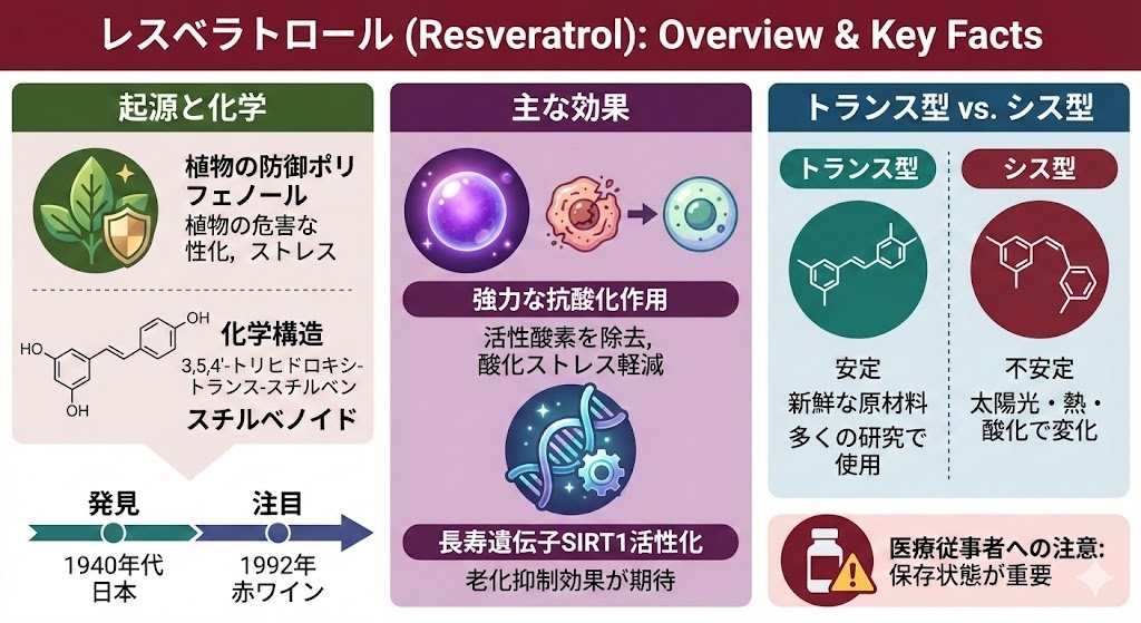 レスベラトロールの基礎知識