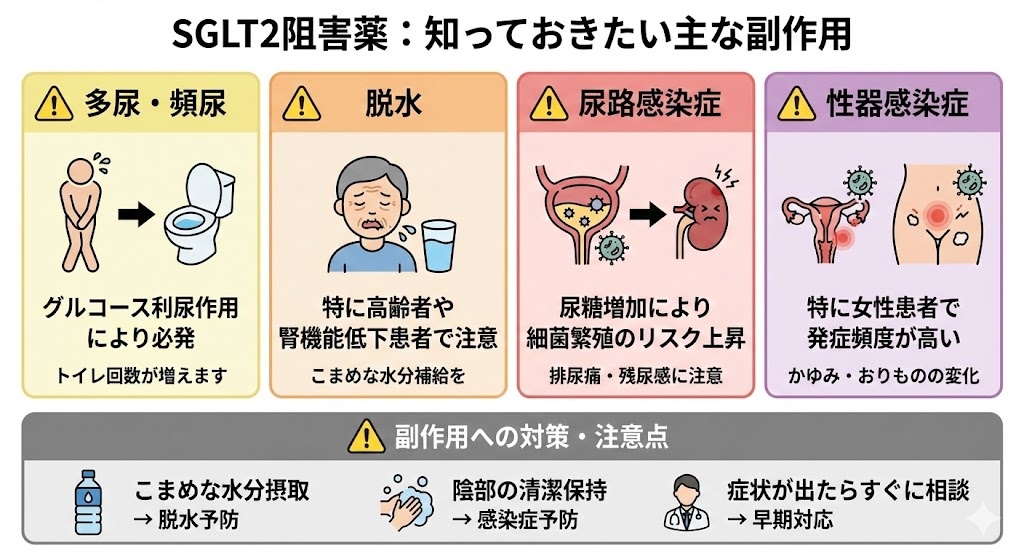 SGLT2阻害薬副作用