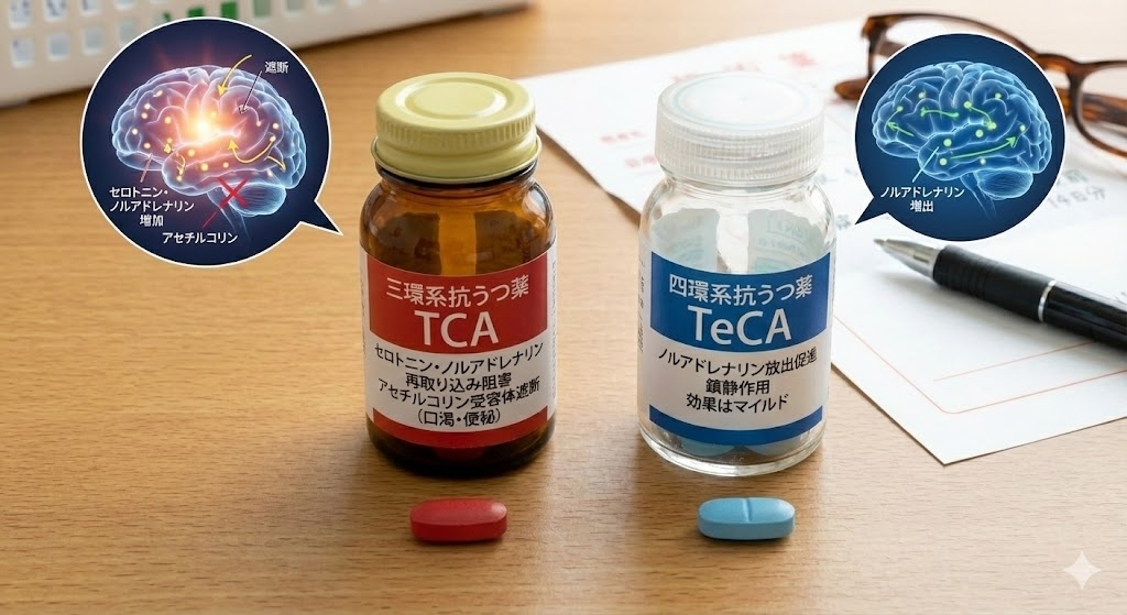 三環系・四環系抗うつ薬