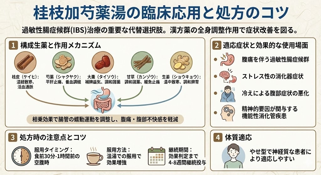 桂枝加芍薬湯の臨床応用