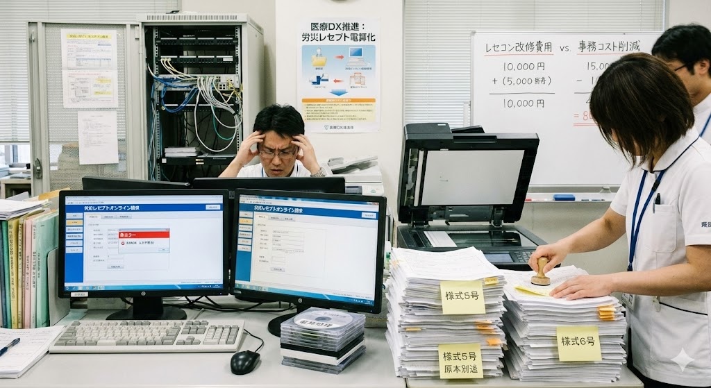 従来の労災レセプト