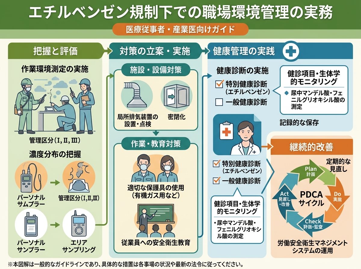 エチルベンゼン規制下での職場環境管理の実務