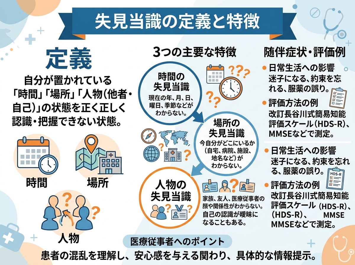 失見当識の定義と特徴