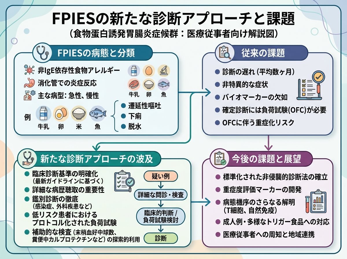 FPIESの新たな診断アプローチと課題