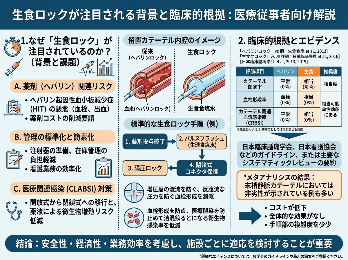 生食ロックが注目される背景と臨床的根拠