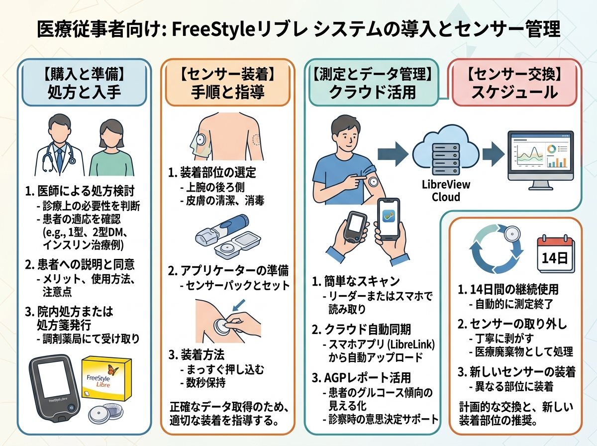 血糖測定器 リブレ 購入とセンサー
