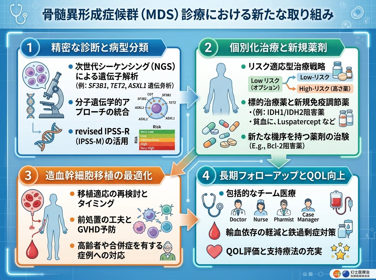 骨髄異形成症候群診療における新たな取り組み