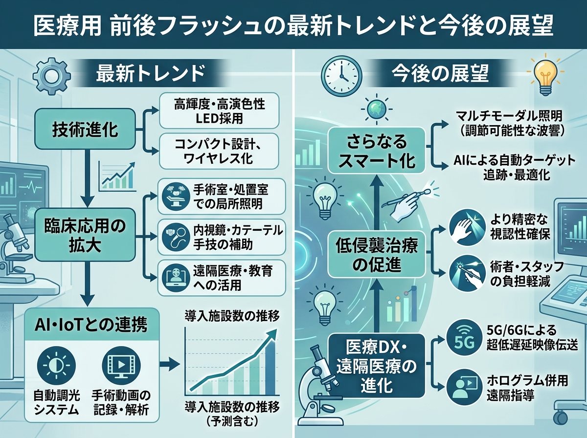 前後フラッシュの最新トレンドと今後の展望