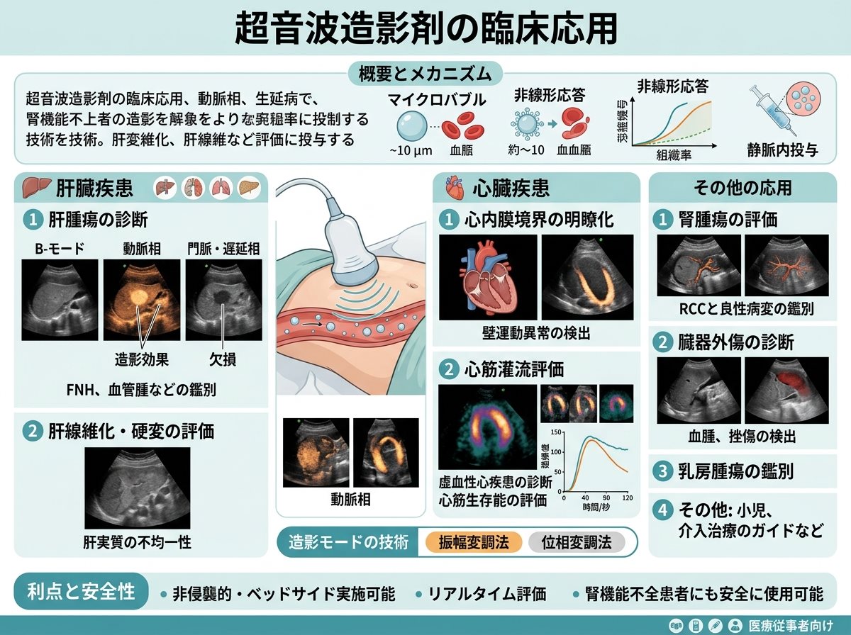 超音波造影剤の臨床応用