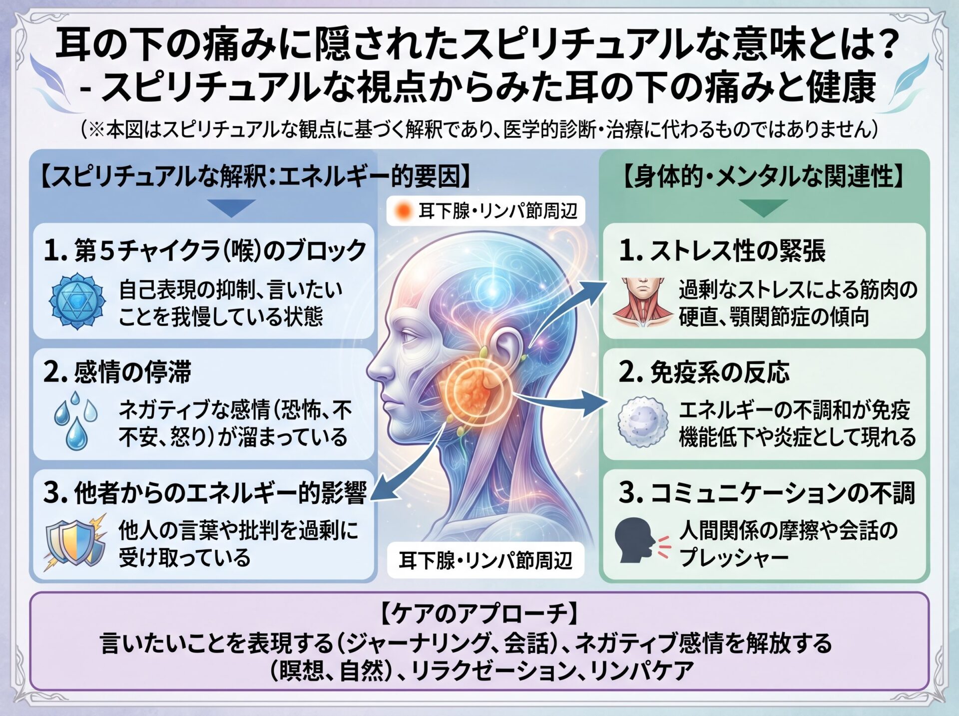 耳の下の痛みに隠されたスピリチュアルな意味とは？