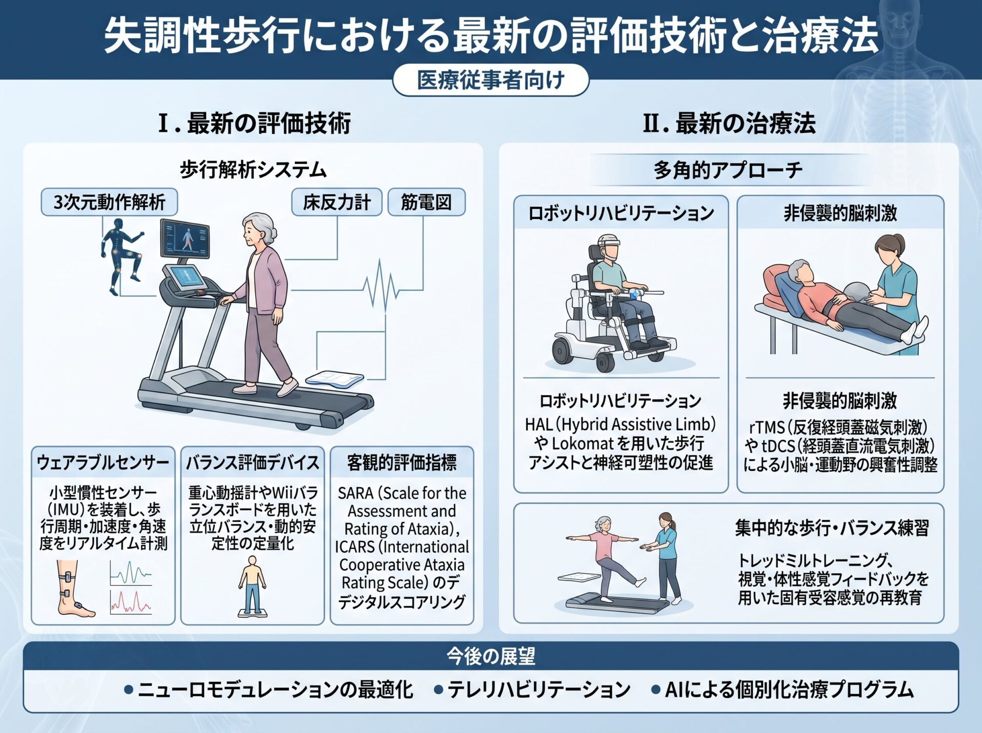 失調性歩行における最新の評価技術と治療法