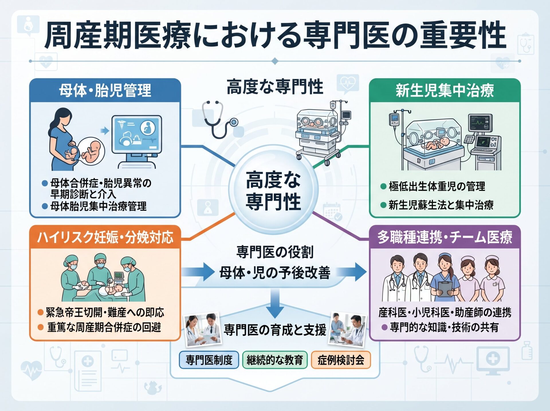 周産期医療における専門医の重要性